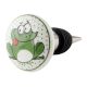 Frog Ceramic Wine Bottle Stopper